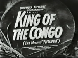 KING of THE CONGO (1952) Classic Cliffhanger Serial on 2 discs - $7.87