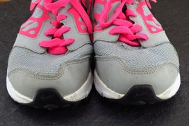 Nike Downshifter 6 Toddler Girls Sz 13 Medium Gray Running Fabric 685167 - £17.23 GBP