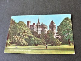 Cardiff Castle from Bute Park, Wales, Great Britain -1961 Postmarked Postcard. - £5.22 GBP