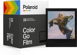Black Frame Double Pack (16 Photos) Polaroid Go Color Film (6211) - Only - £25.49 GBP