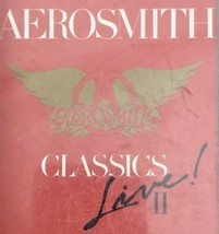 Aerosmith Classics Live II Cassette Tape 1987 CBS - £8.60 GBP