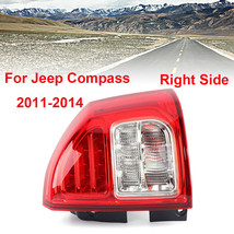 Passenger Side For 2011-2014 Jeep Compass Rear Tail Stop Brake Light Fog Lamp Rh - £70.76 GBP