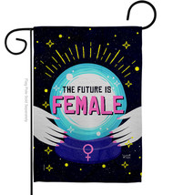 Future Is Female Garden Flag Feminism 13 X18.5 Double-Sided House Banner - $19.97