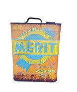 Vintage 2 Gallon Oil Can Merit Cato Oil Co. Oklahoma City OK - €21,60 EUR