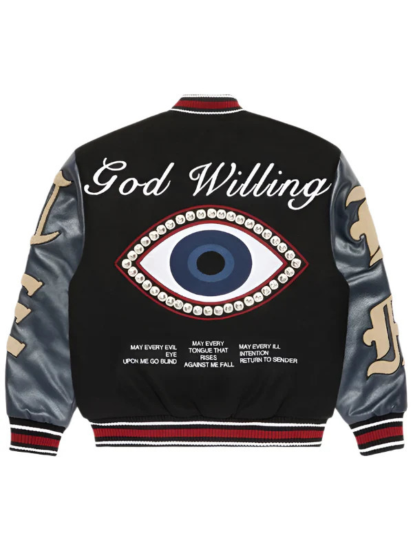  Menace God Willing Varsity Jacket - $180.00+