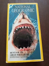 National Geographic Video - Hunt for the Great White Shark VHS 1999 - £7.96 GBP