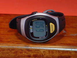 Pre Owned Timex Black Monitor Digital Sports Watch - £17.40 GBP