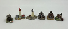 6 Different Lenox American Lighthouse Collection Miniatures - READ - $18.99