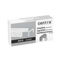 Centra 24/6 mm Galvanised Staples - Box of 1000  - $1.00