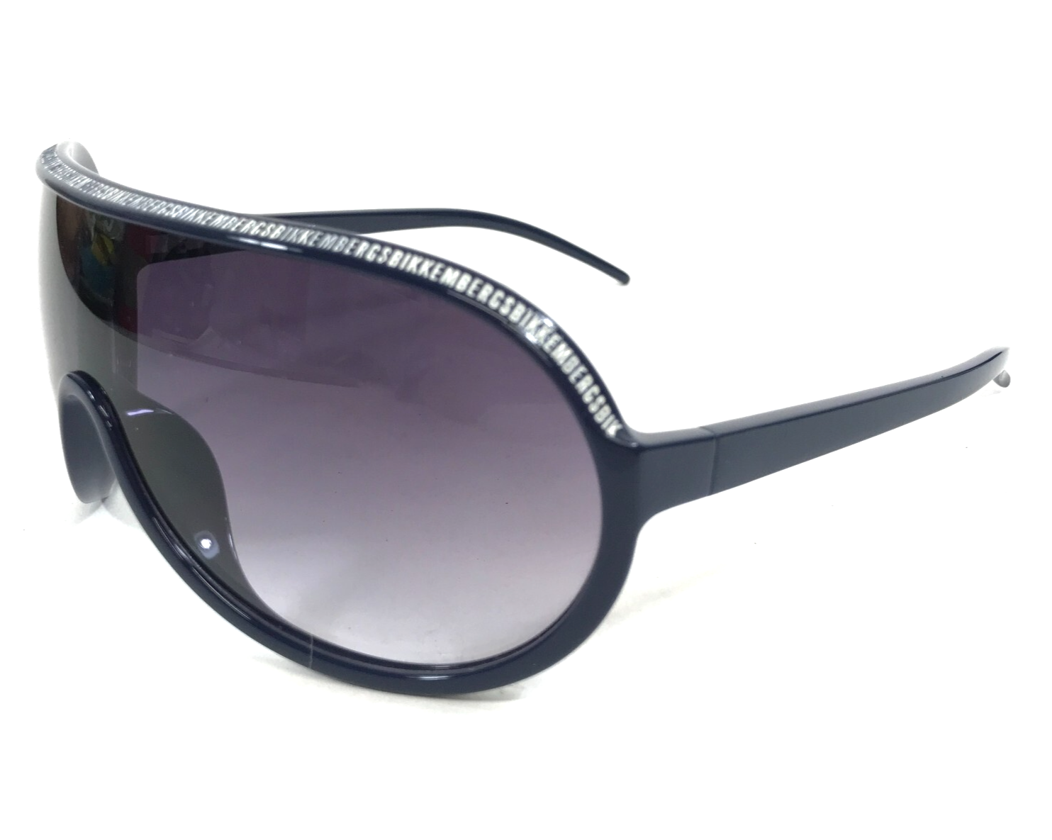 Bikkembergs Sonnenbrille BK54605 Dunkelblau Weiß Rahmen W / Lila Gradien... - $49.48