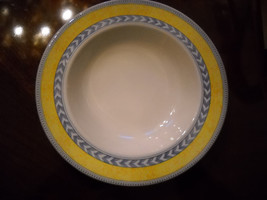 * Johnson Brothers JARDINIERE Wide Rim Soup Salad Bowl White Blue Yellow... - £15.64 GBP