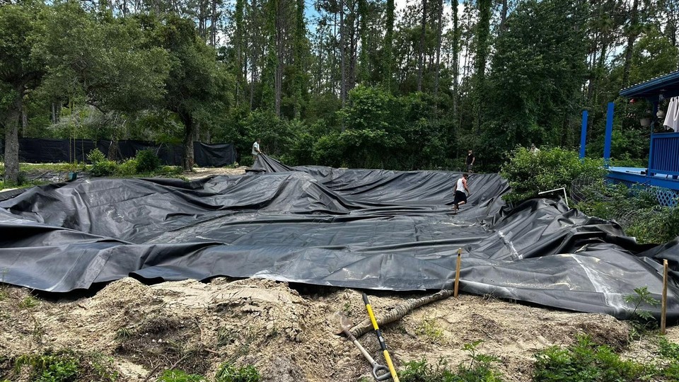 20x25 Pond liner,Strong & Long-Lasting Pond Liner, Durable, Free Shipping! Item image 5