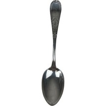 Antique Victorian Silver Silverplate Spoon J.M. Laning 8 Oz. Monogrammed 7&quot; - £18.18 GBP