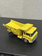 Yatming Dump Truck COE Lighter Yellow Cab-Over-Engine No# - 2 3/4&quot; Long - £7.61 GBP