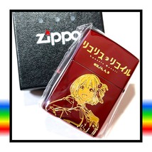 Lycoris Recoil Chisato Red Japan Anime Zippo Oil Lighter MIB - $98.51