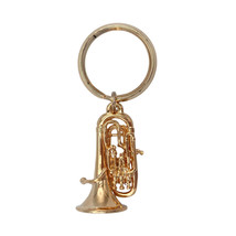Harmony Jewelry Keychain | Euphonium | Gold - £27.23 GBP