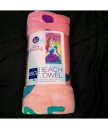 Disney Ariel Little Mermaid Big Dreams Towel Bath Beach Pool Cotton 28&quot; ... - £18.63 GBP