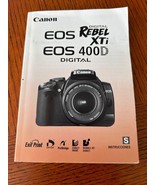 Canon Rebel Xti EOS 400D Instruction Owners Manual Pre Owned (Spanish Ve... - $169.12 MXN