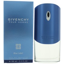 Givenchy Pour Homme Blue Label by Givenchy, 3.3 oz Eau De Toilette Spray... - $62.80