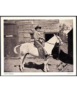 Tex Mason H-BAR-O Rangers Radio Club 1930s Litho Photo - $293.45 MXN