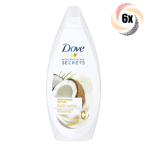 6x Bottles Dove Nourishing Secrets Restoring Ritual Body Wash 500ml | 0%... - $39.78
