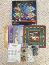 Classic Games 100 Games Tic Tac Toe Checkers Chess &amp; More complete - $19.65