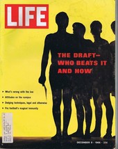 ORIGINAL Vintage Life Magazine December 9 1966 Beating the Draft - £15.48 GBP