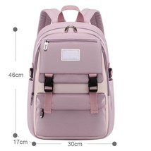 New Fashion School Bags For Teenage Girls Waterproof Big Schoolbag Children Back - £41.03 GBP