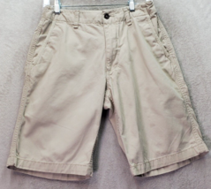 Old Navy Chino Shorts Mens Size 30 Bone 100% Cotton Flat Front High Rise... - $13.96