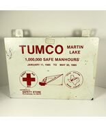 Vintage Tumco First Aid Kit Tin Martin Lake Texas Utilities Mining Compa... - €14,25 EUR