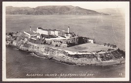 San Francisco Bay, CA RPPC - Alcatraz Island Prison Colony Photo Postcard #13 - £9.79 GBP