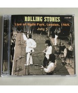 ROLLING STONES - Live at Hyde Park, London, 1969. July 5, 2 x CD , Great... - £20.72 GBP