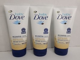 Dove Baby Soothing Cream For Eczema Care Skin Protectant 5.1oz 3 Pack - £19.37 GBP