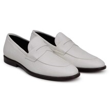 Belvedere Men's Shoes Slip On NOHR Italian luxury Deerskin White image 3
