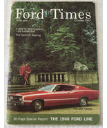 Ford Times October 1967 Special Report: The 1968 Ford Line Vtg Magazine Ads - £18.86 GBP