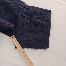 Free People FP Women's Blue Cotton Shorts Size W24 (28×4) image 6