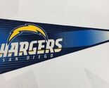 Vintage Wincraft San Diego Chargers Pennant Banner  Get It While You Can... - $6.93