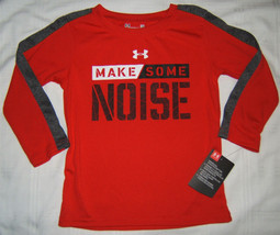 Under Armour Baby Boy Long Sleeve T-Shirt Top Make Some Noise 24M 24 Month - $11.99