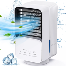 Portable Air Conditioner Fan, Evaporative Air Cooler USB Personal Coolin... - £40.76 GBP