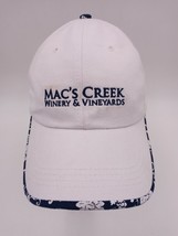 Mac&#39;s Creek Winery &amp; Vineyards Aloha Custom White Baseball Cap Adjustabl... - £9.70 GBP