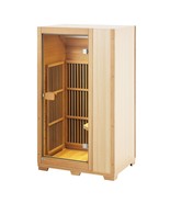 VEVOR Far Infrared Wooden Sauna, Room Home Sauna Spa for One Single Pers... - €1.469,44 EUR