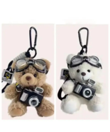 Teddy Bear Plush Bag Charm Keychain – Cute Kawaii Bag Pendant Purse Acce... - $273.60 MXN