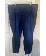 OLD NAVY Women's Jeans High Rise WOW Super Skinny Jeans Size 24 Long Dar... - $19.79