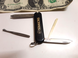 Victorinox Small Swiss Army Knife Advertising Simmons Switzerland - £15.52 GBP
