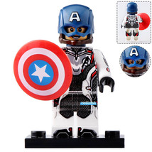 Captain America (Quantum Suit) Marvel Super Heroes Lego Compatible Minifigure - £2.39 GBP