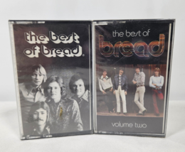 The Best Of Bread Volume 1 &amp; 2 Cassette Tape Lot Factory Sealed New Old Stock - £15.62 GBP