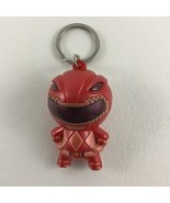 Saban&#39;s Mighty Morphin Power Rangers Keychain 3D Foam Red Ranger Figure ... - $20.28 CAD