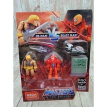 Mega Construx  Pro Series Masters Of The Universe He-Man Vs Beastman - $9.97