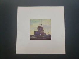 Hms Dreadnought 1906 13x13&quot; Print, Original Painting By Norman Wilkinson - £19.61 GBP