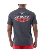 Guy Harvey Mens Graphic Crewneck T-Shirt in Charcoal Heather-Medium - $377.73 MXN